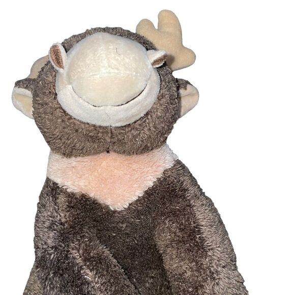 Kohls Cares Plush Reindeer Night Before Christmas Stuffed Animal Nursery 15" - Picture 4 of 10